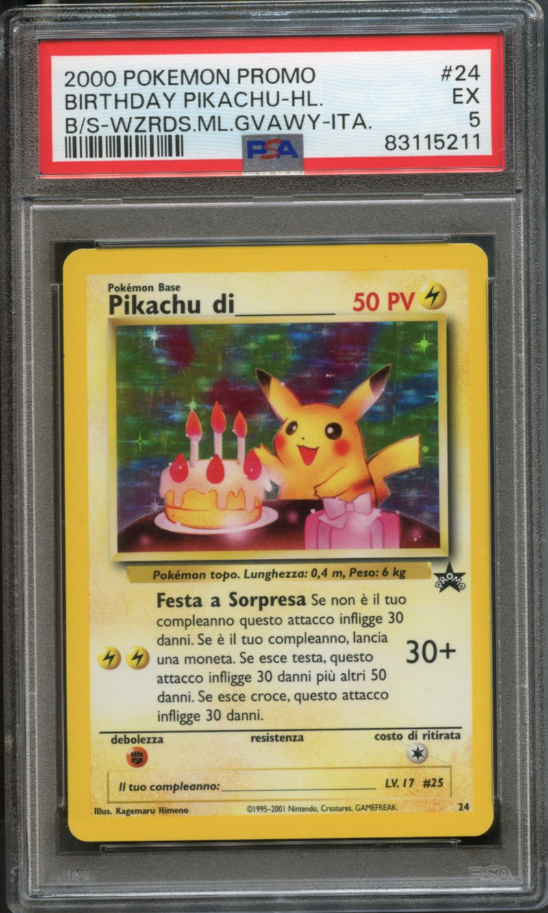 Birthday Pikachu (Italian)