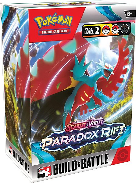 Pokemon Scarlet & Violet 4 - Paradox Rift - Prerelease Pack/Build & Battle Box