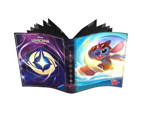Disney Lorcana Tilbehør: Lorebook Stitch 4-Pocket Card Binder