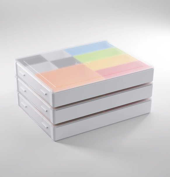 Gamegenic: Token Silo - White/Multicolor