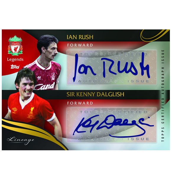 Fodboldkort: Topps - Liverpool Lineage 2022/23