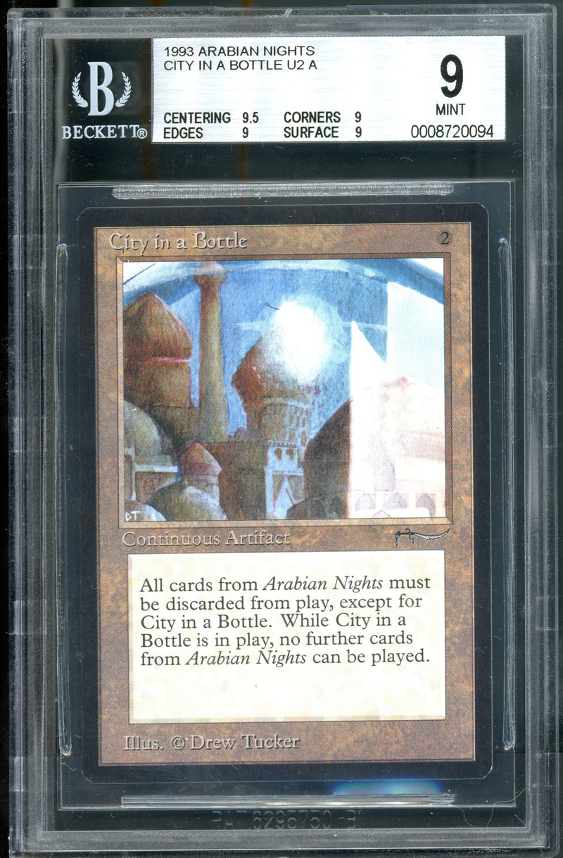 City In A Bottle BGS 9Q+ [Arabian Nights]