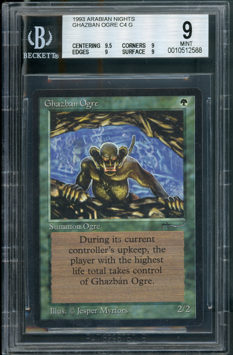 Ghazban Ogre BGS 9Q+ [Arabian Nights]