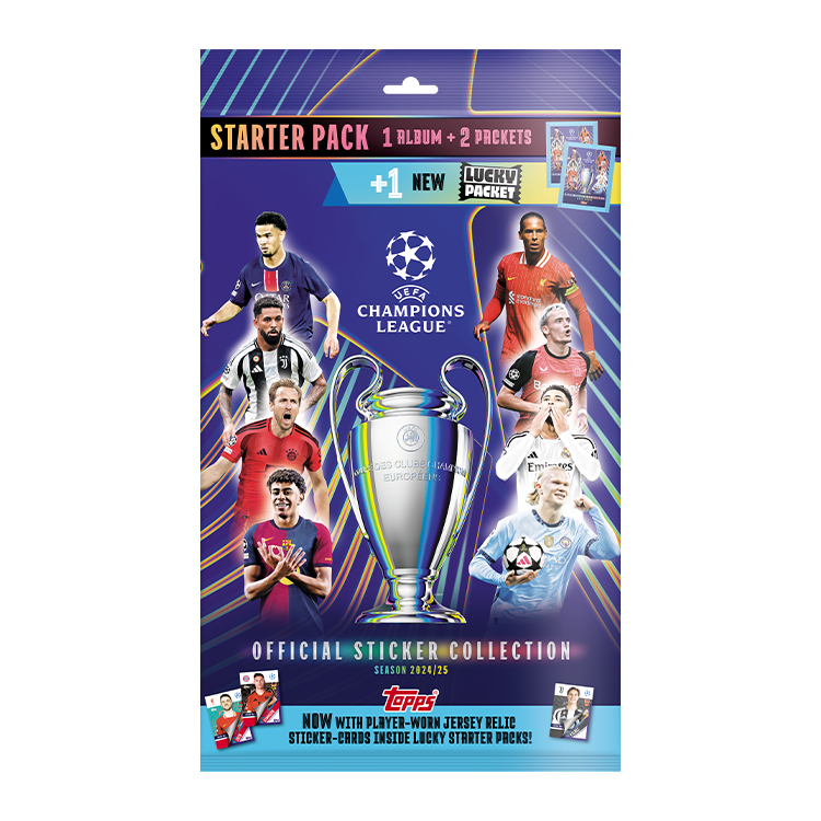 Topps Champions League Stickers 2024/25 - Starter Pack