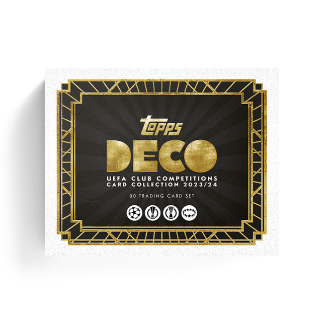 Fodboldkort Topps UEFA Deco 2023/24 - Hobby box