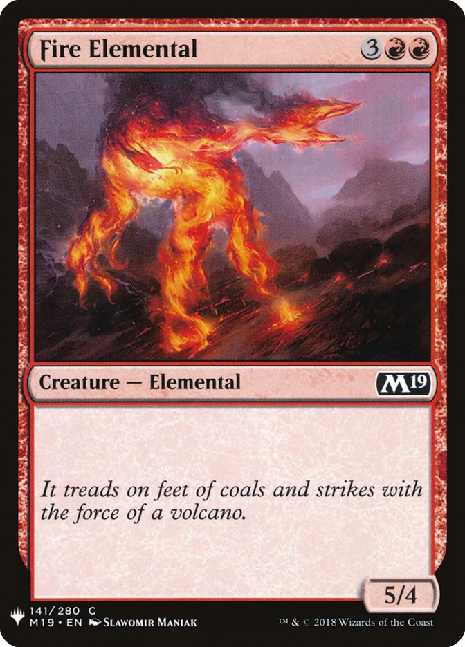 Fire Elemental [Mystery Booster]