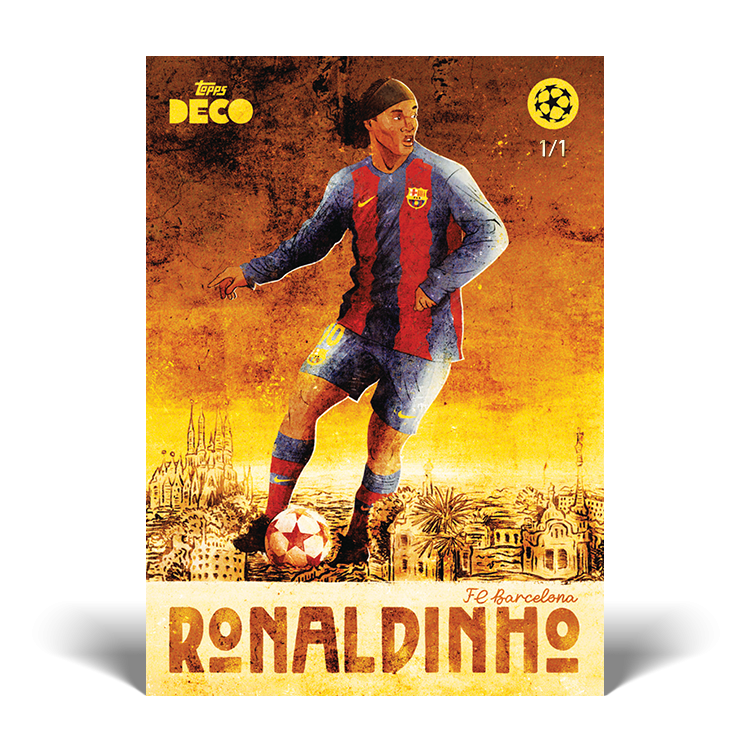 Fodboldkort Topps UEFA Deco 2023/24 - Hobby box