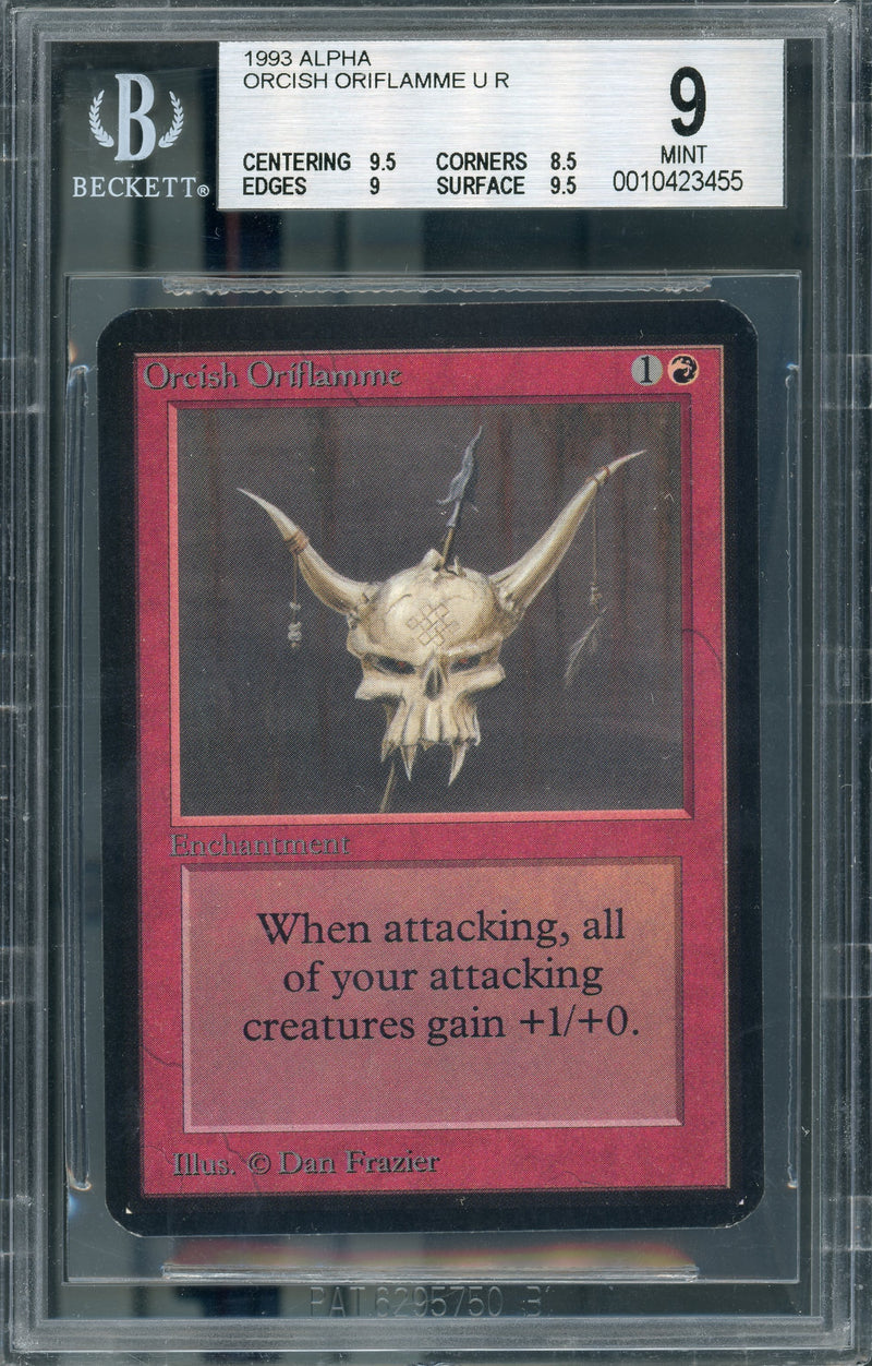 Orcish Oriflamme BGS 9B [Limited Edition Alpha]
