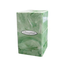 Ultra PRO Marble Satin Tower Deck Box - Lime Green / White