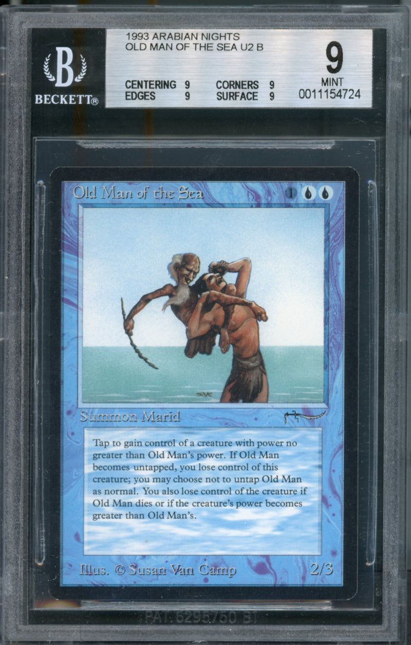 Old man of the Sea BGS 9Q [Arabian Nights]