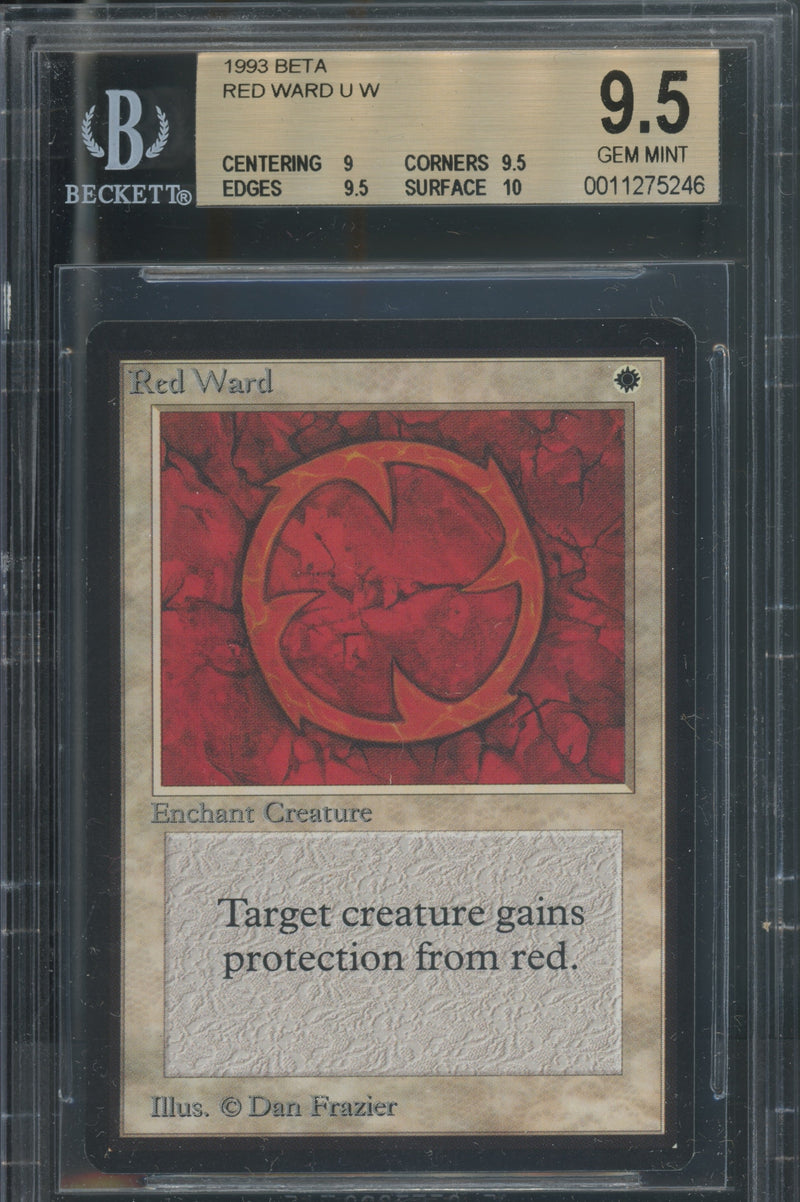 Red Ward BGS 9.5B+ [Limited Edition Beta]