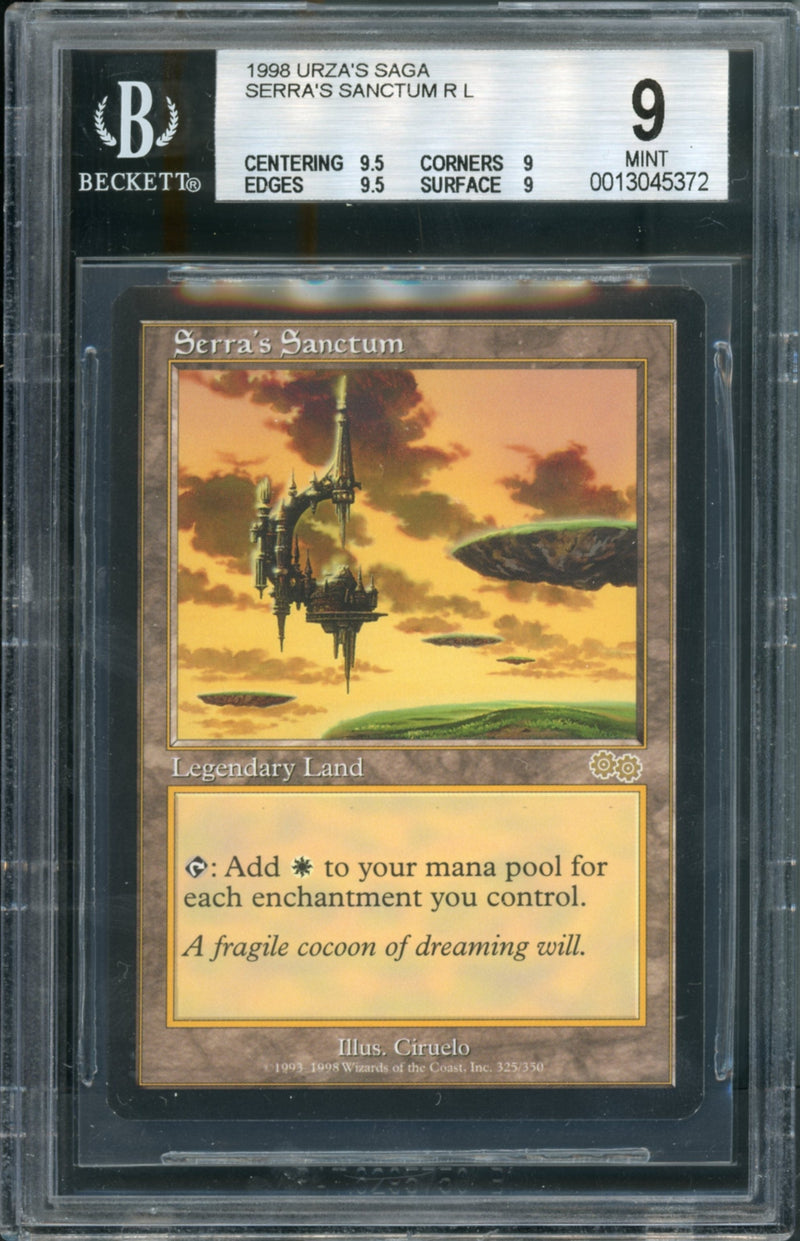 Serra's Sanctum BGS 9Q++ [Urza's Saga]