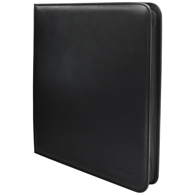 Ultra PRO Vivid 12-Pocket Zippered PRO-Binder - Black