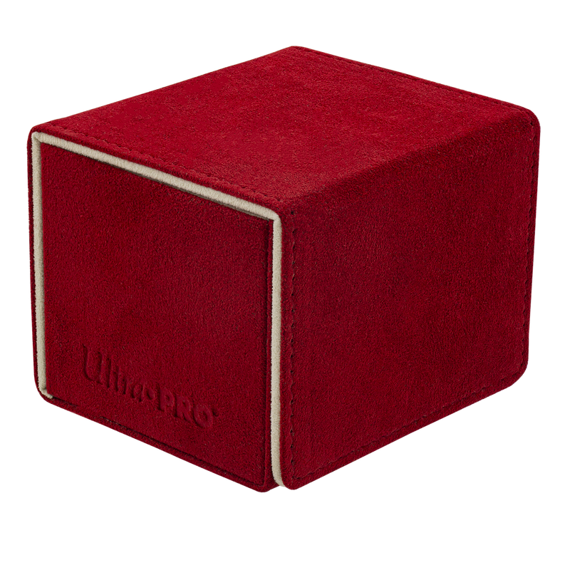 Ultra PRO Vivid Deluxe Alcove Edge Deck Box - Red
