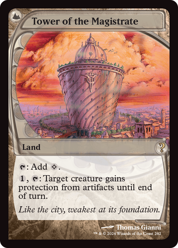 Tower of the Magistrate (Future Sight) [Mystery Booster 2]