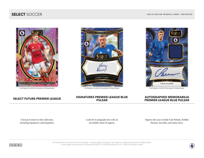 Panini Select Premier League 2024/25 - Mega Box