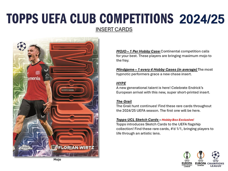 Topps UEFA Club Competitions Flagship 2024/25 - Hobby Box