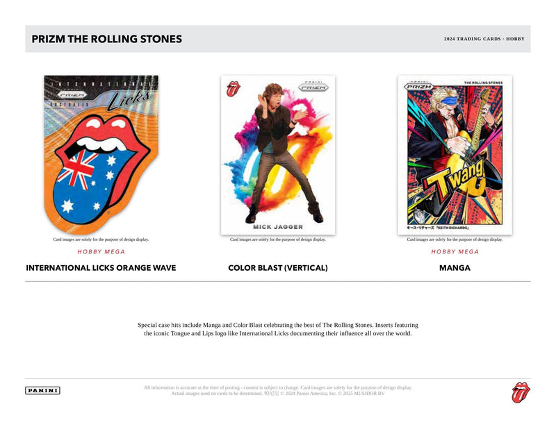 Panini Prizm Rolling Stones - Hobby Mega Box