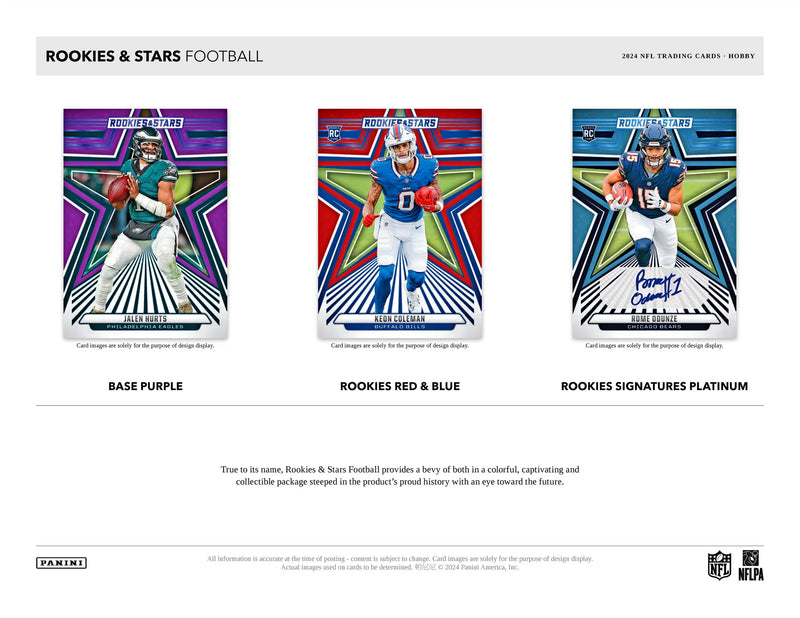 Panini Rookies & Stars NFL Football 2024 - Hobby Box