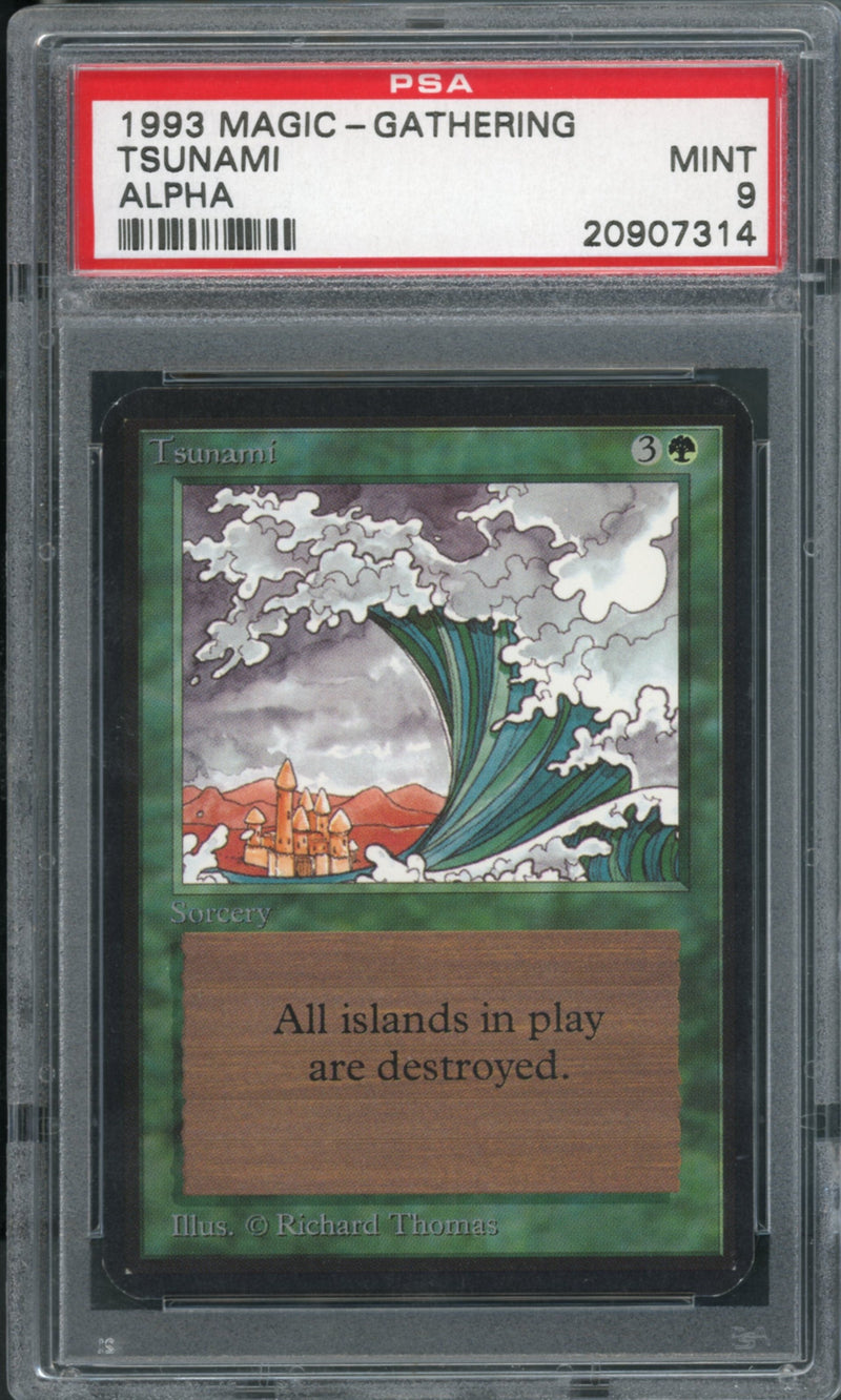 Tsunami PSA 9 [Limited Edition Alpha]