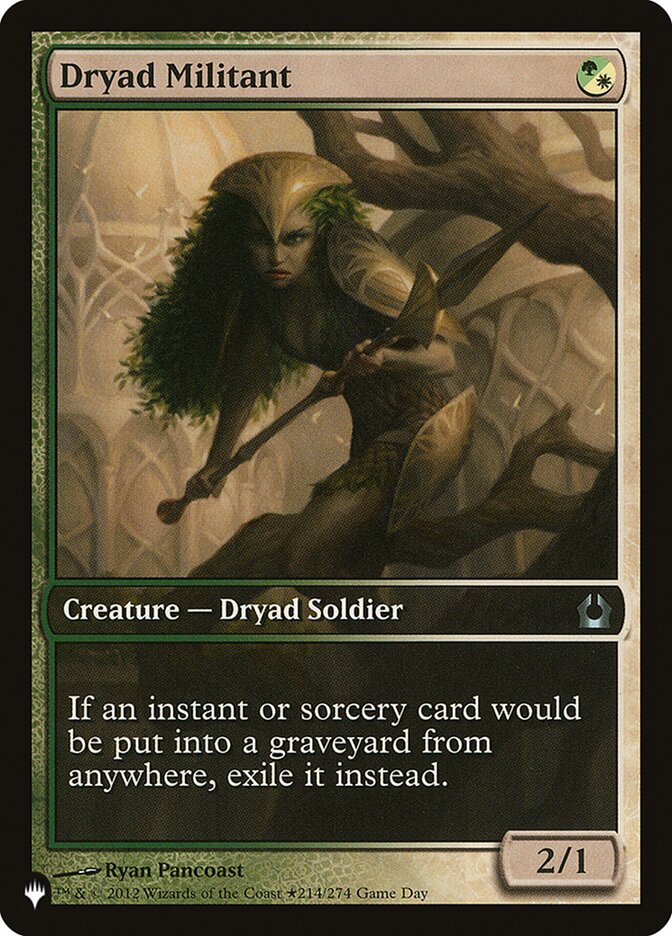 Dryad Militant [The List]