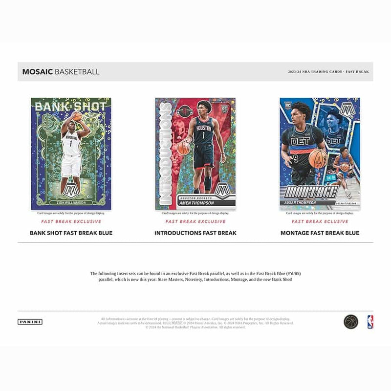 Panini Mosaic NBA Basketball 2023/24 - Fast Break Box