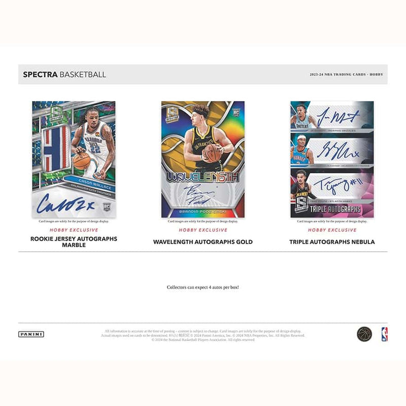 Panini Spectra Basketball NBA 2023/24 - Hobby Box