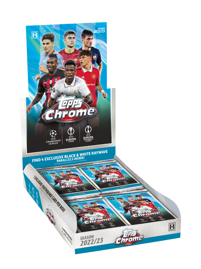Fodboldkort Topps Chrome UEFA Club Competitions 2022/2023 - Lite Box