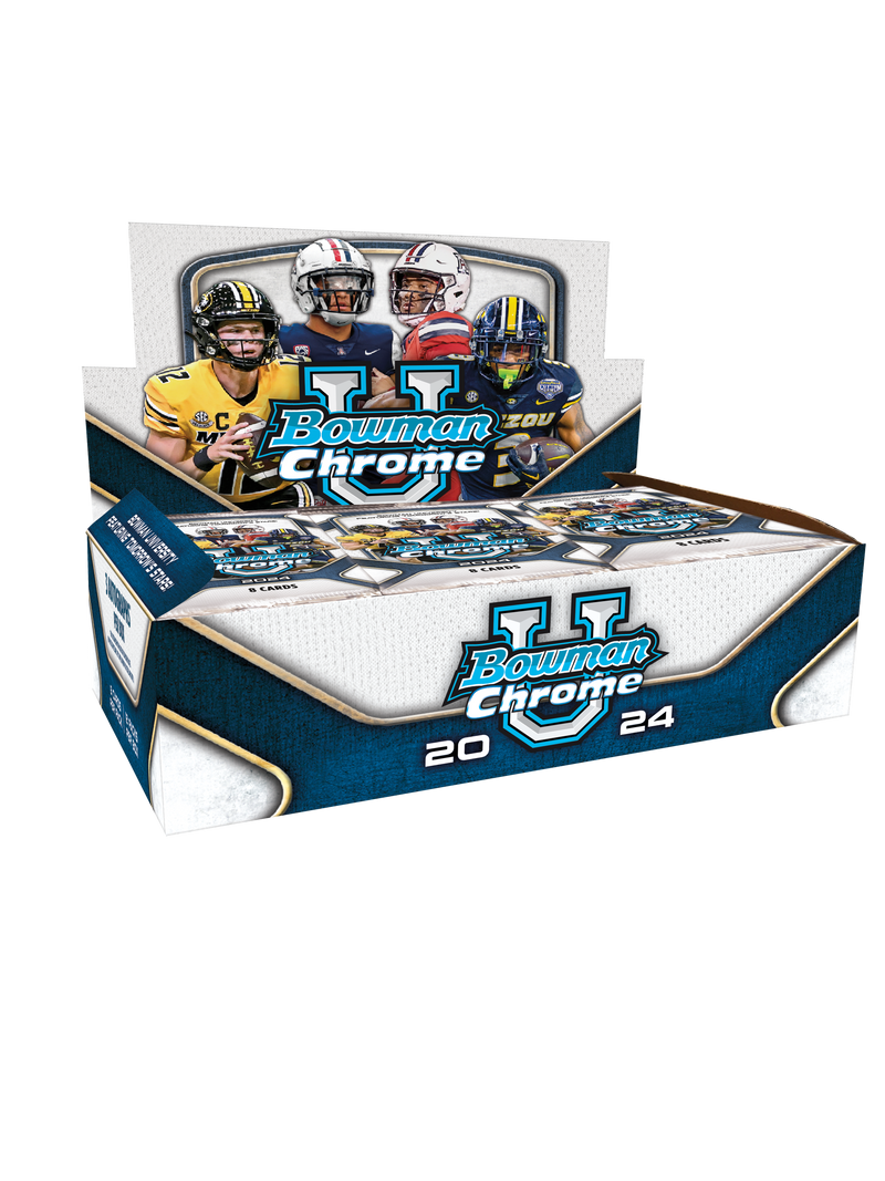 Topps Chrome Bowman University Football - Jumbo Box