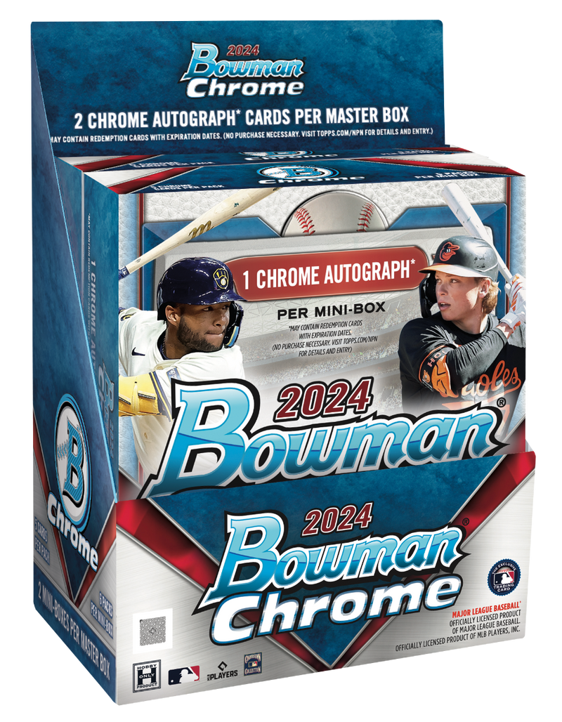 Topps Bowman Chrome Baseball 2024 - Hobby Box
