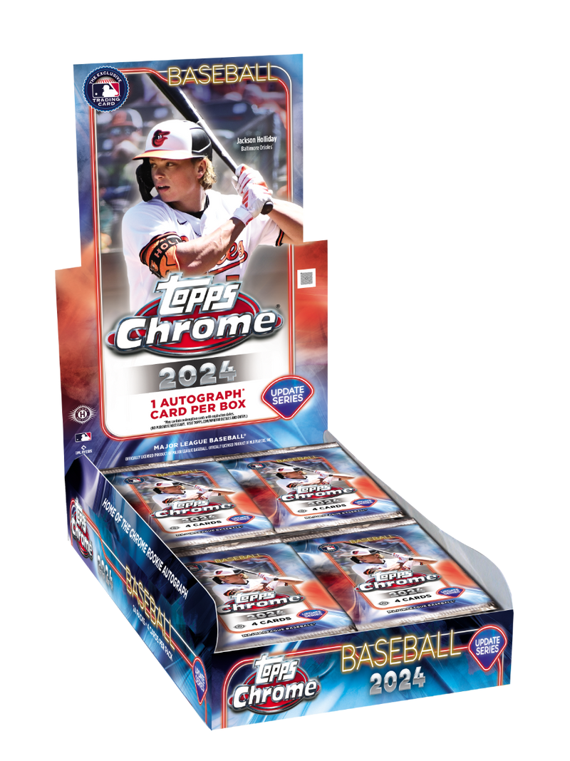 Topps Chrome Updates Baseball 2024 - Hobby Box