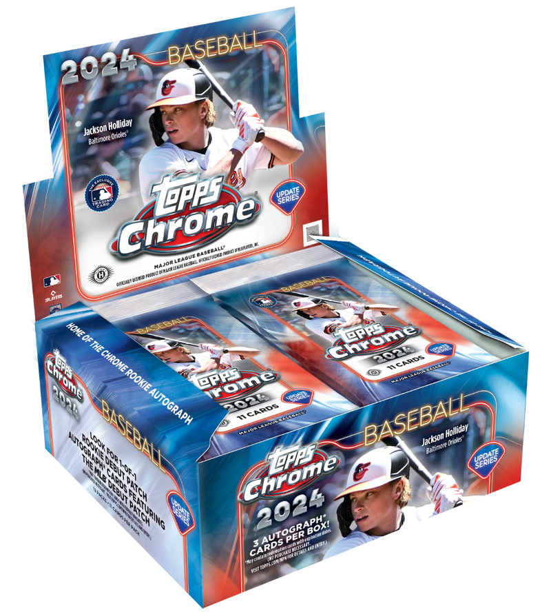 Topps Chrome Updates Baseball 2024 - Jumbo Box