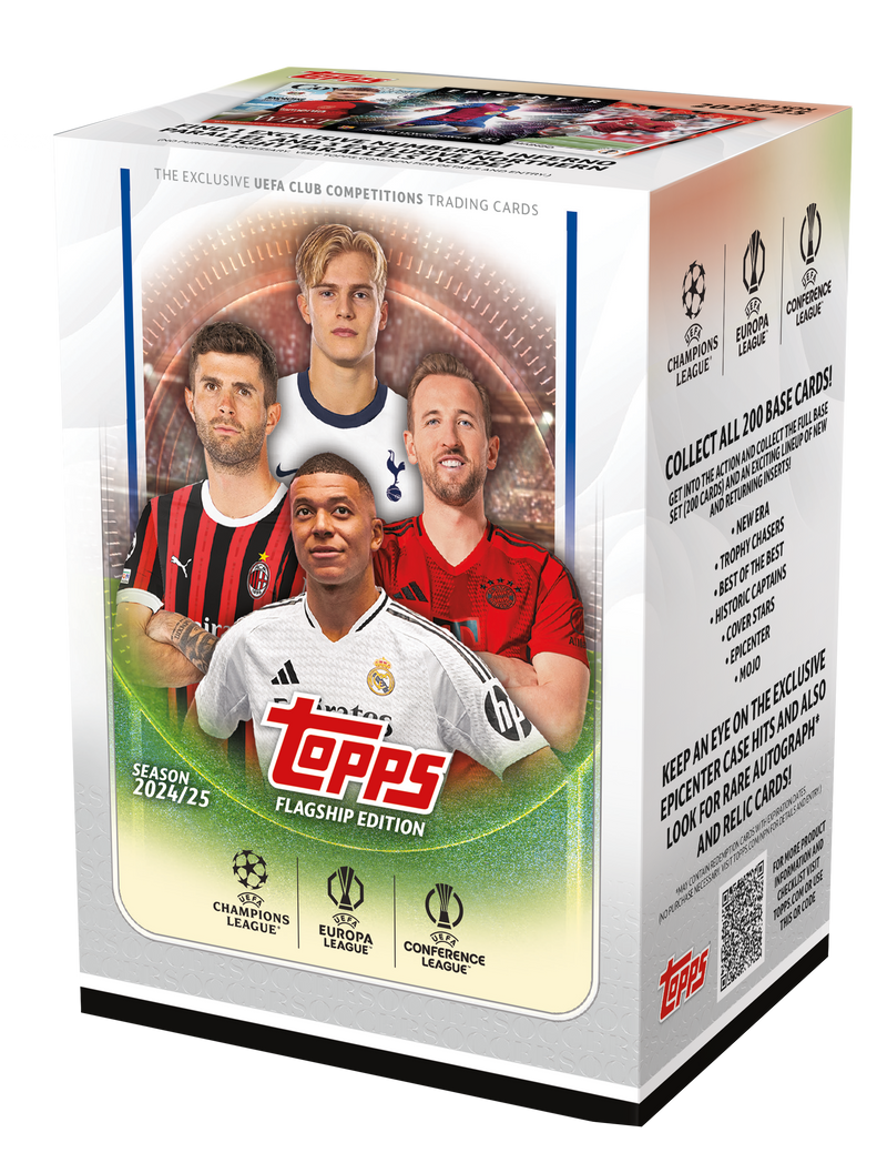 Topps UEFA Club Competitions Flagship 2024/25 - Value Box