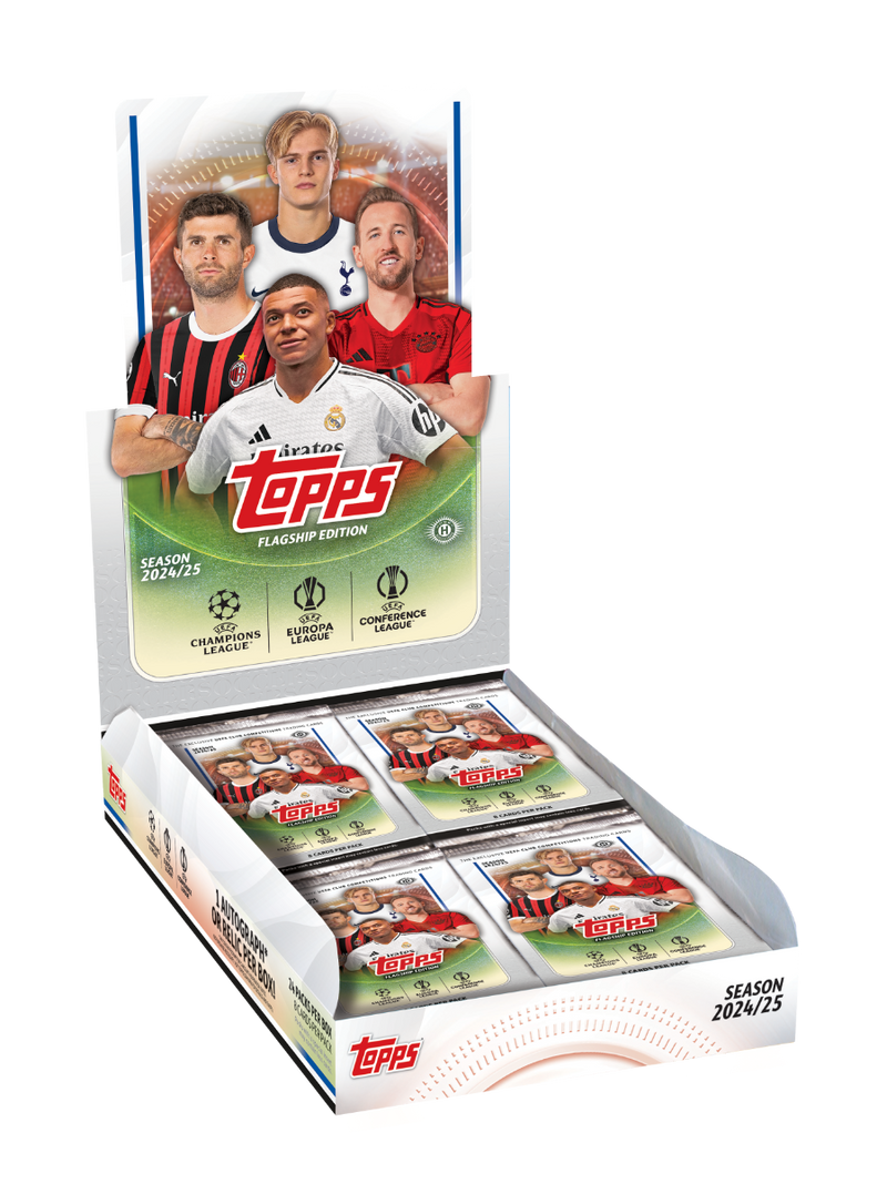 Topps UEFA Club Competitions Flagship 2024/25 - Hobby Box