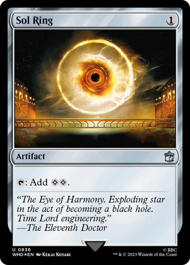 Sol Ring (Surge Foil) [Doctor Who]