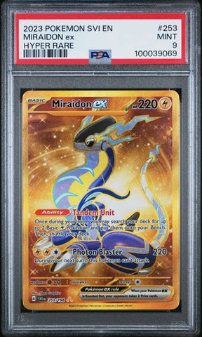 Miraidon ex #253 PSA 9 [Scarlet & Violet]