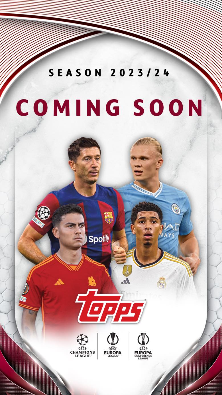 Topps UEFA Club Competitions 2023/24 - Value Box
