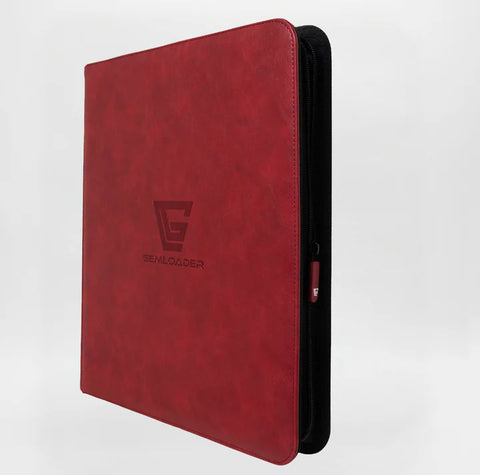 Gemloader Premium Binder 12-Pocket - Red