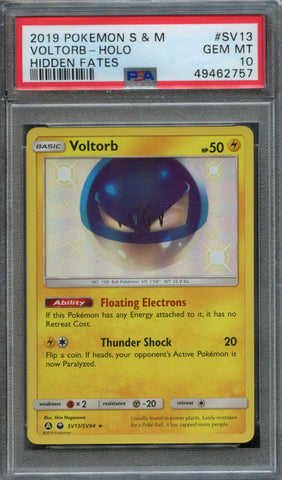 Voltrob #SV13 PSA 10 [Hidden Fates]