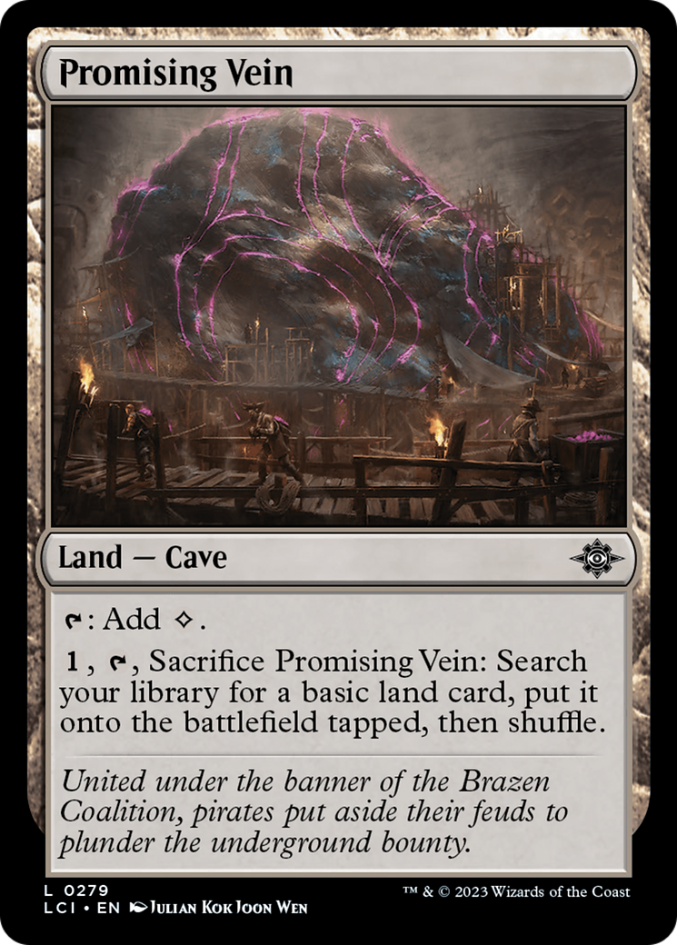 Promising Vein [The Lost Caverns of Ixalan]