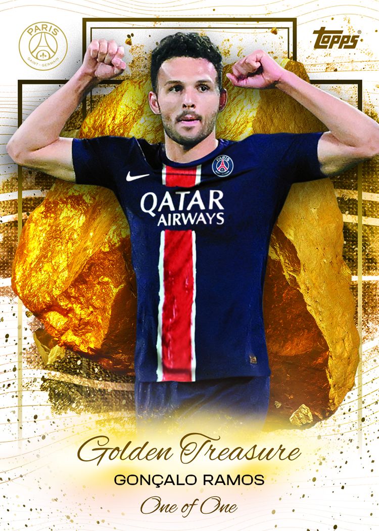 Topps Paris Saint-Germain Fan Set 2024/25