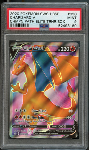 Charizard V #050 PSA 9 [Champions Path]