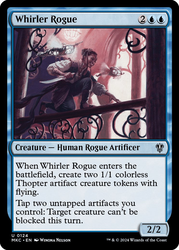 Whirler Rogue [Murders at Karlov Manor Commander]