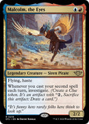 Malcolm, the Eyes [Outlaws of Thunder Junction Prerelease Promos]