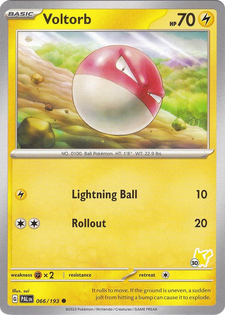 Voltorb (066/193) (Pikachu Stamp