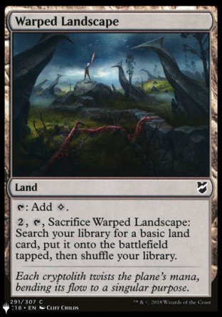 Warped Landscape [The List]