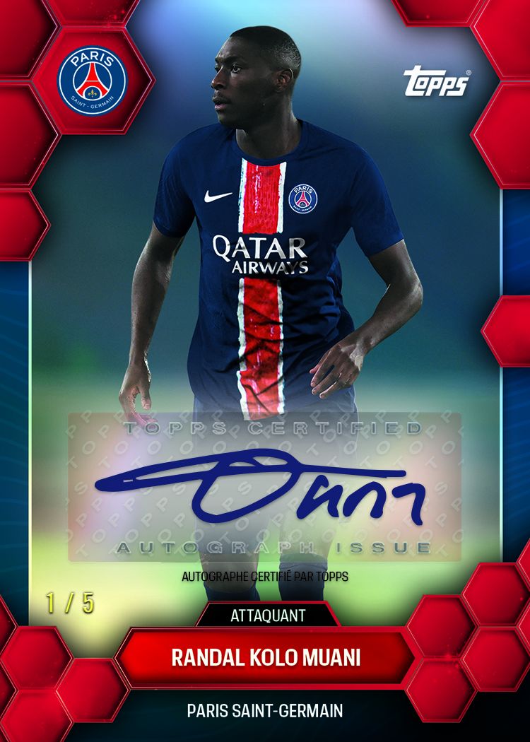 Topps Paris Saint-Germain Fan Set 2024/25