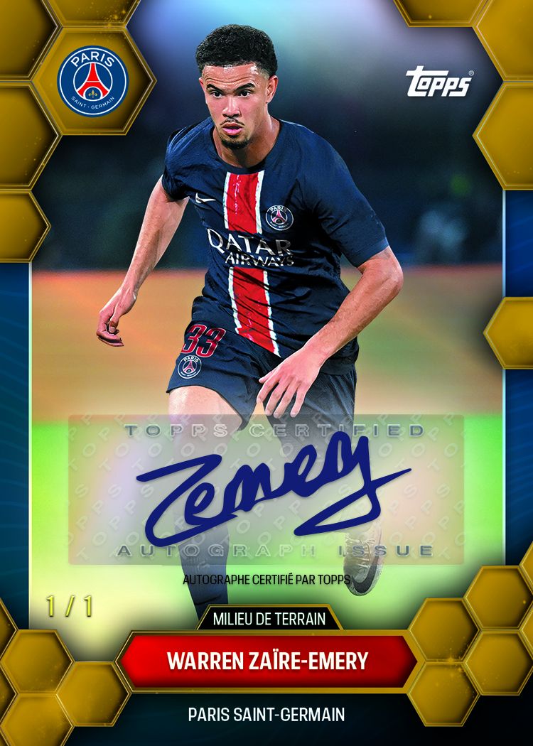Topps Paris Saint-Germain Fan Set 2024/25