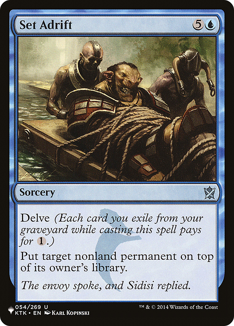 Set Adrift [The List Reprints]