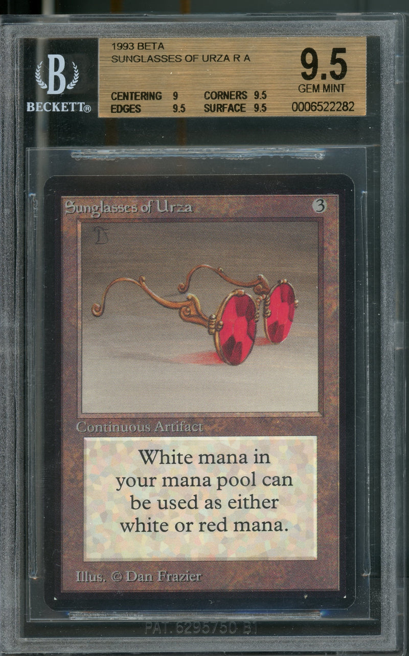 Sunglasse of Urza BGS 9.5B [Limited Edition Beta]